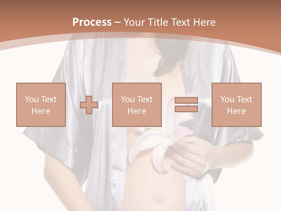 Accomplishment Flower Tummy PowerPoint Template