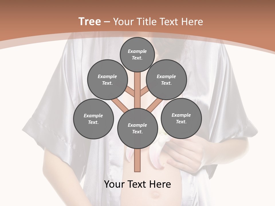 Accomplishment Flower Tummy PowerPoint Template