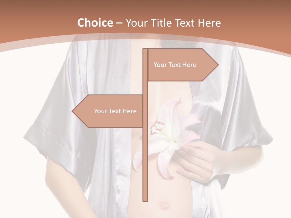 Accomplishment Flower Tummy PowerPoint Template