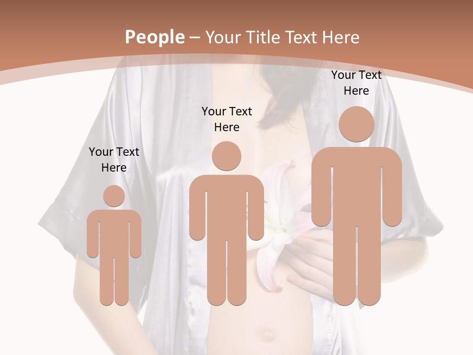 Accomplishment Flower Tummy PowerPoint Template