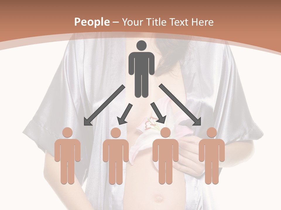 Accomplishment Flower Tummy PowerPoint Template