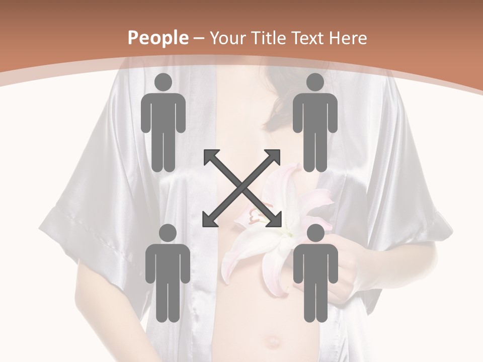 Accomplishment Flower Tummy PowerPoint Template