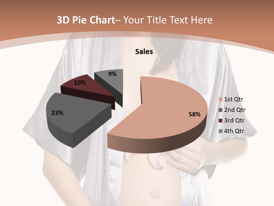 Accomplishment Flower Tummy PowerPoint Template
