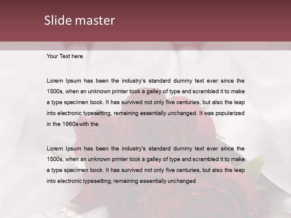 One Green Pearls PowerPoint Template