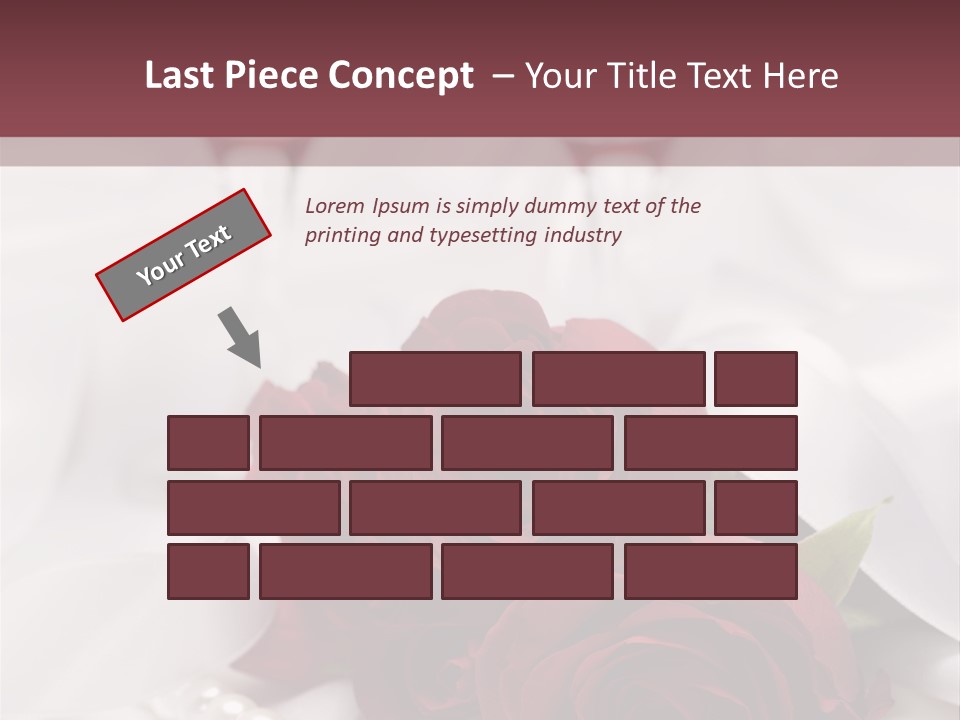 One Green Pearls PowerPoint Template