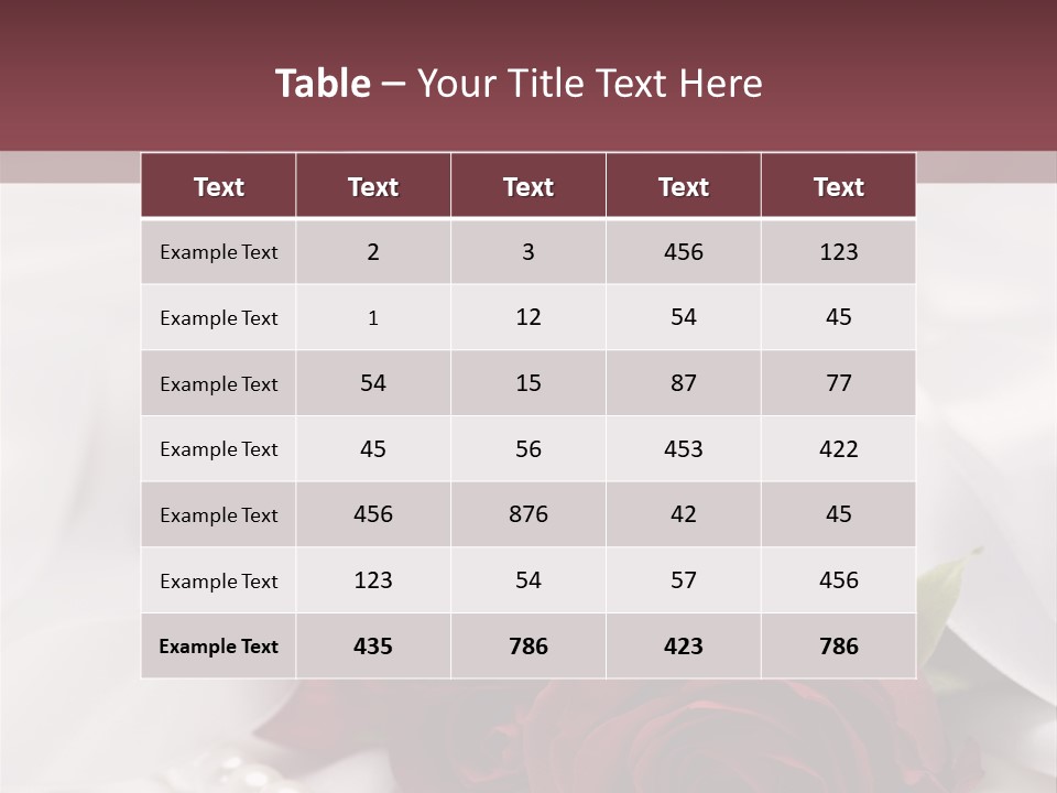 One Green Pearls PowerPoint Template