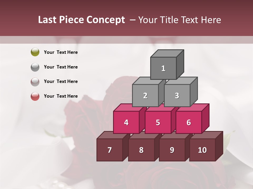 One Green Pearls PowerPoint Template