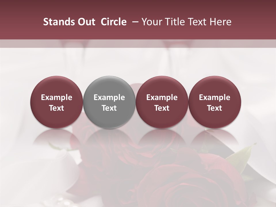 One Green Pearls PowerPoint Template