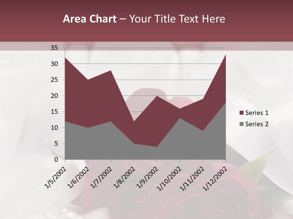 One Green Pearls PowerPoint Template