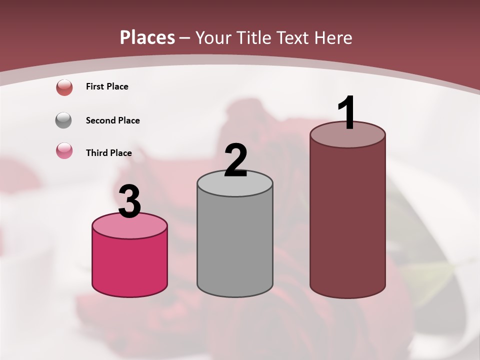 Floral Textured Satin PowerPoint Template