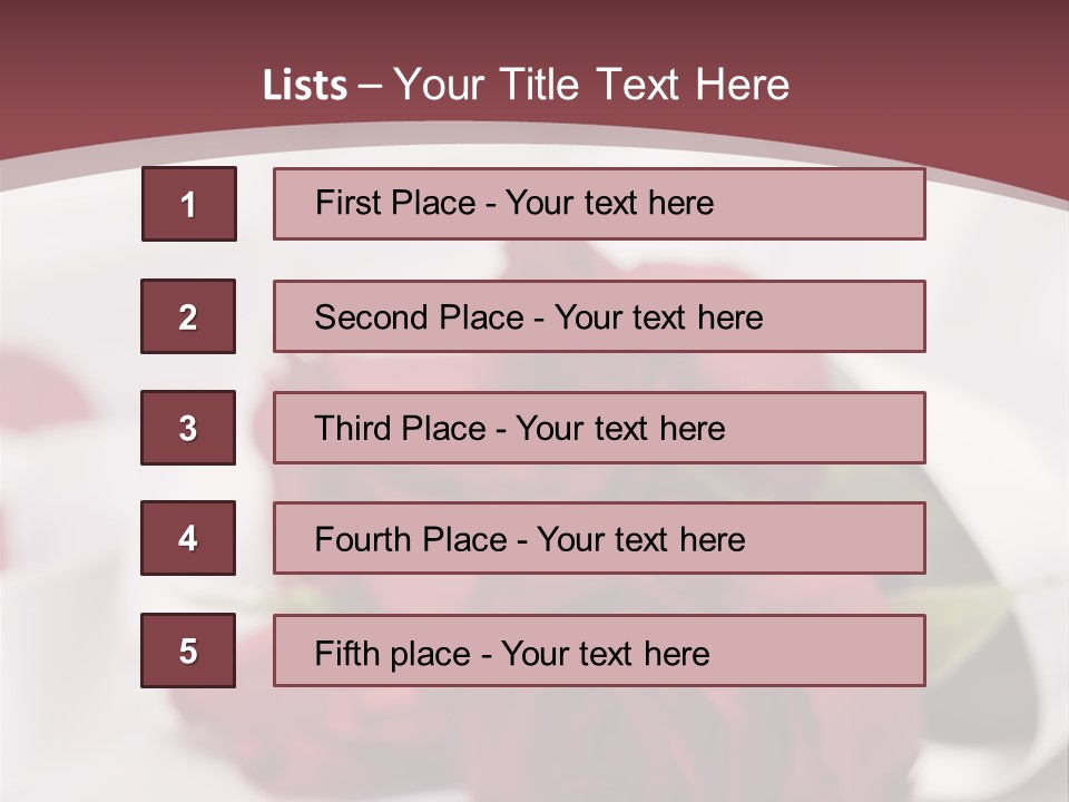 Floral Textured Satin PowerPoint Template
