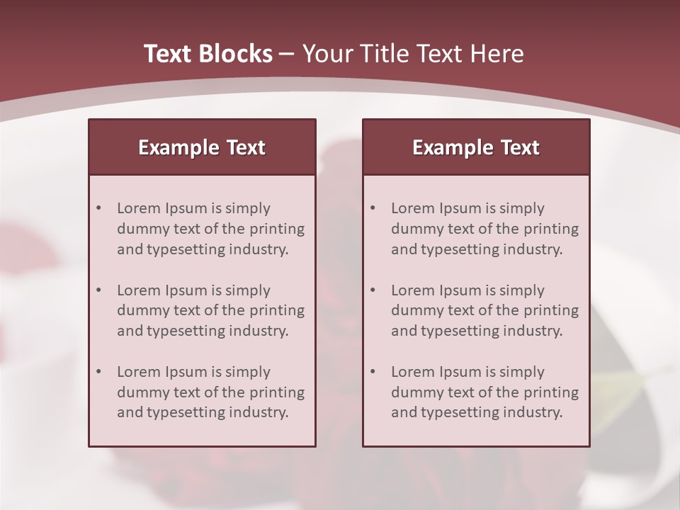 Floral Textured Satin PowerPoint Template