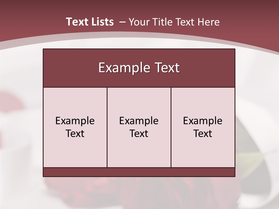 Floral Textured Satin PowerPoint Template