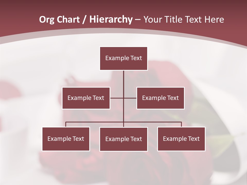 Floral Textured Satin PowerPoint Template