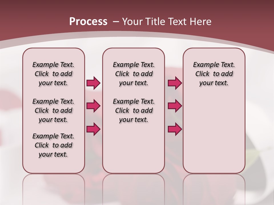 Floral Textured Satin PowerPoint Template