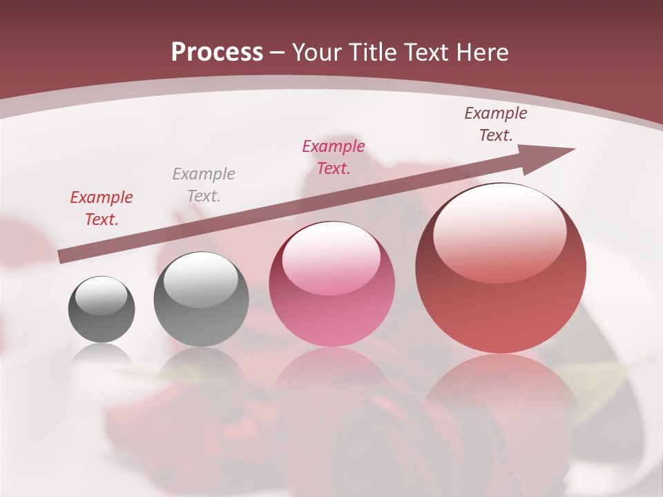 Floral Textured Satin PowerPoint Template