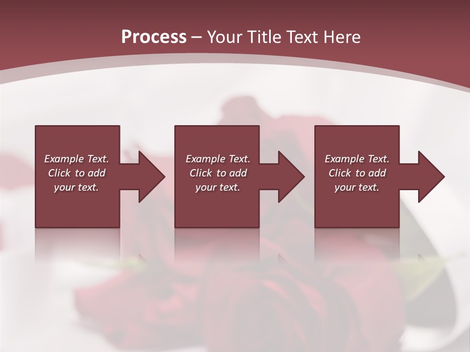 Floral Textured Satin PowerPoint Template