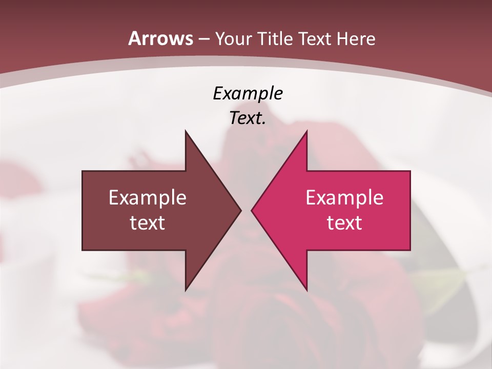 Floral Textured Satin PowerPoint Template