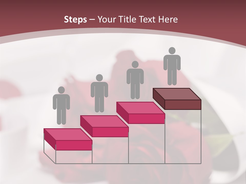 Floral Textured Satin PowerPoint Template