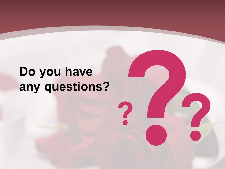 Floral Textured Satin PowerPoint Template