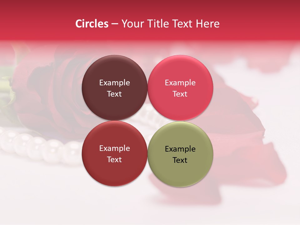 Blossom Satin Celebration PowerPoint Template