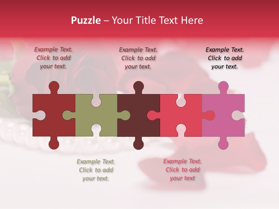 Blossom Satin Celebration PowerPoint Template