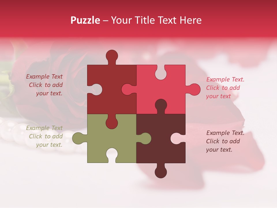 Blossom Satin Celebration PowerPoint Template