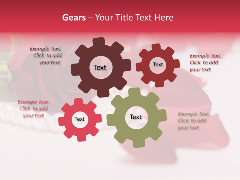 Blossom Satin Celebration PowerPoint Template