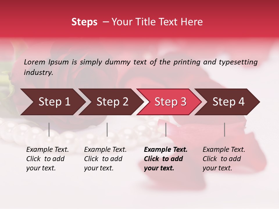 Blossom Satin Celebration PowerPoint Template