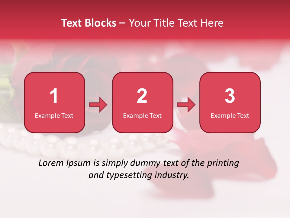 Blossom Satin Celebration PowerPoint Template