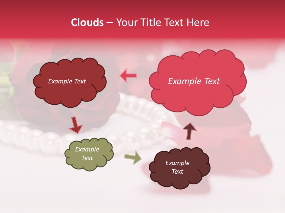 Blossom Satin Celebration PowerPoint Template