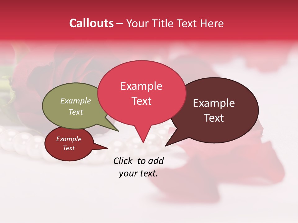 Blossom Satin Celebration PowerPoint Template