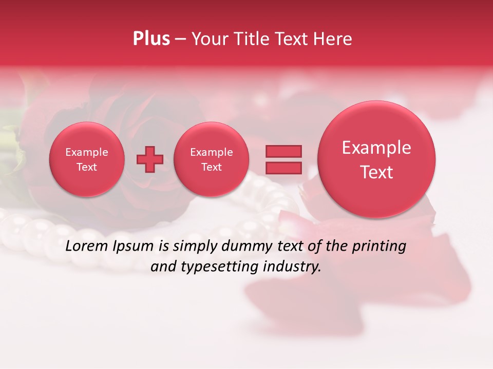 Blossom Satin Celebration PowerPoint Template