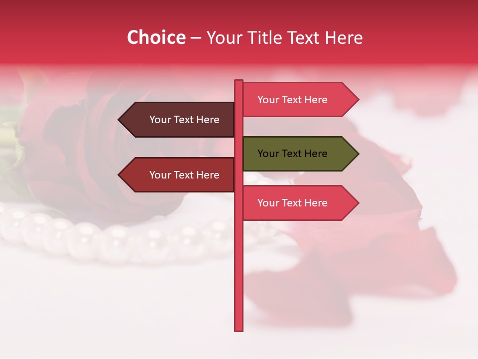 Blossom Satin Celebration PowerPoint Template