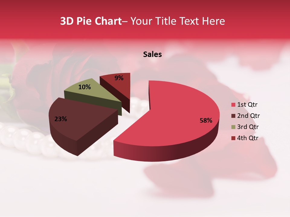 Blossom Satin Celebration PowerPoint Template