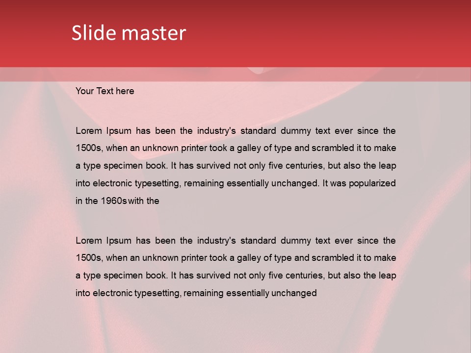 Shaped Closed Box PowerPoint Template