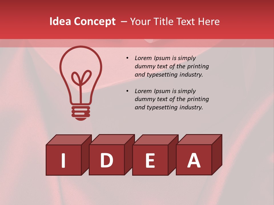 Shaped Closed Box PowerPoint Template
