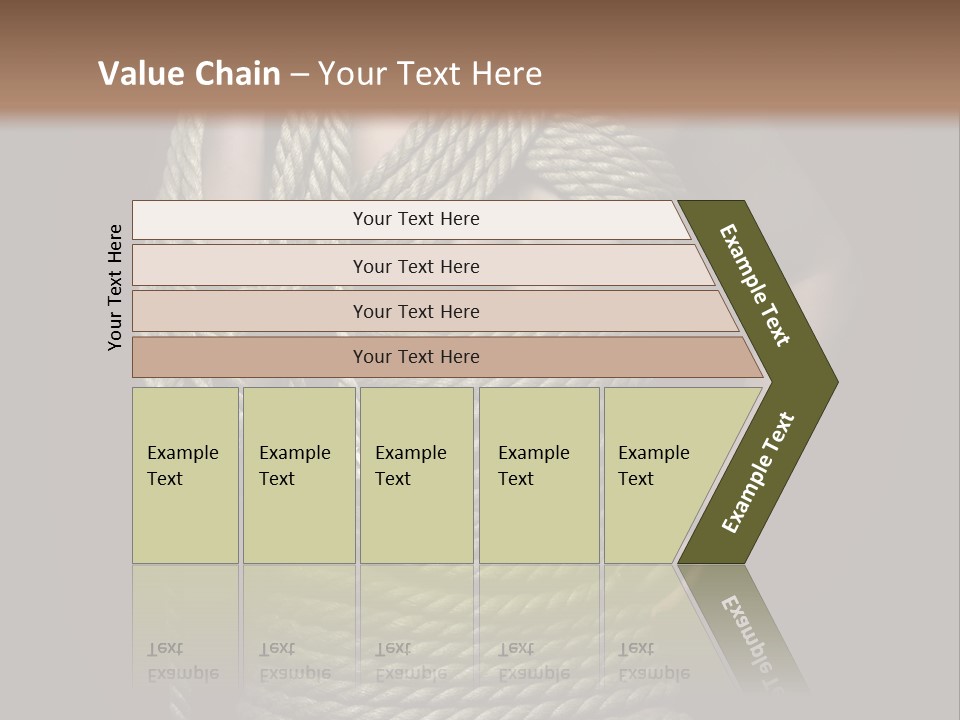 Defeated Bound Female PowerPoint Template