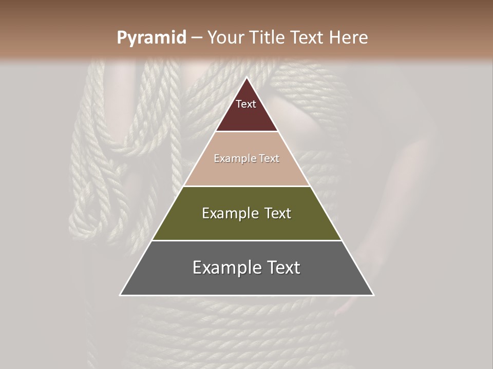 Defeated Bound Female PowerPoint Template