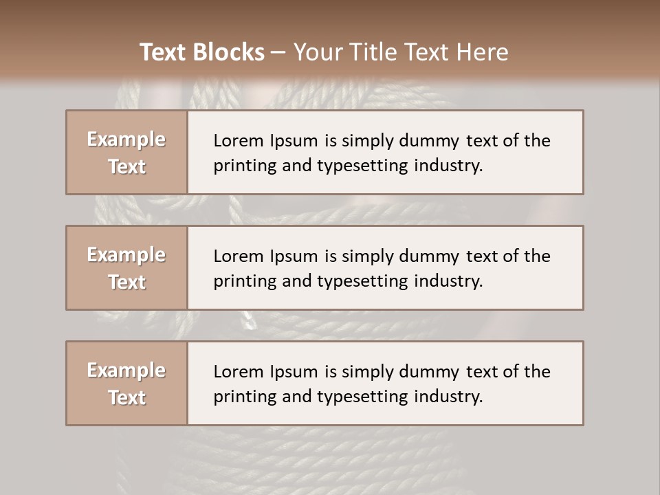 Defeated Bound Female PowerPoint Template