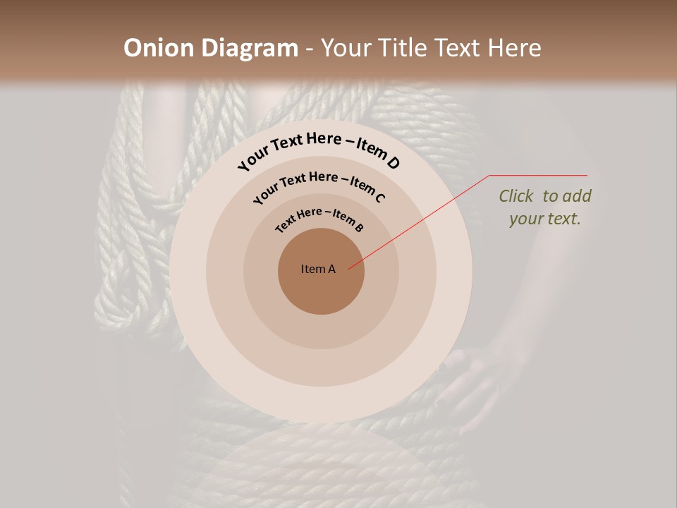 Defeated Bound Female PowerPoint Template