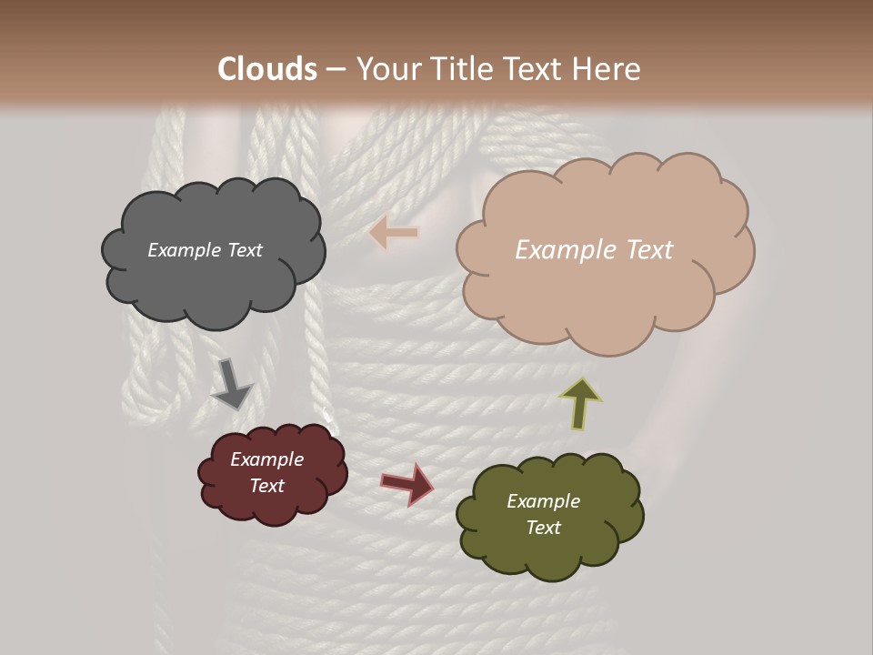 Defeated Bound Female PowerPoint Template