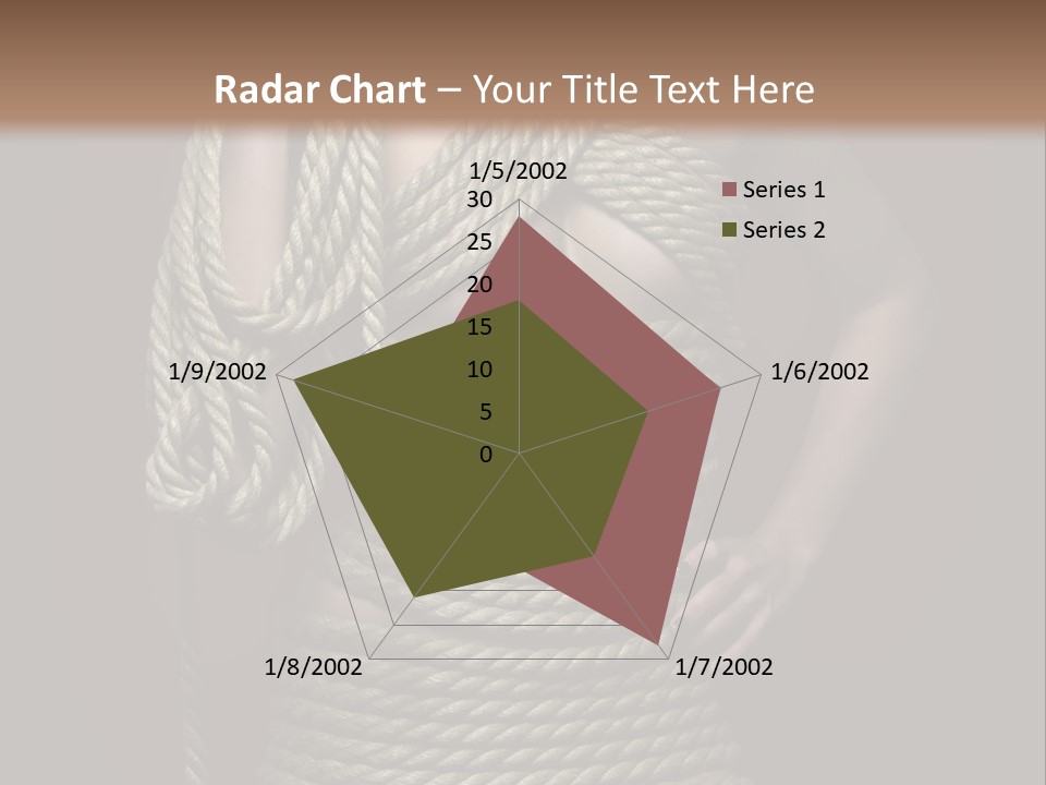 Defeated Bound Female PowerPoint Template