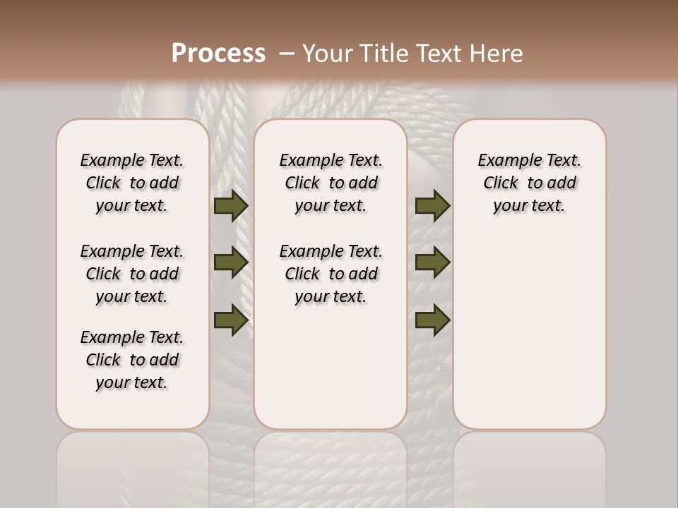 Defeated Bound Female PowerPoint Template