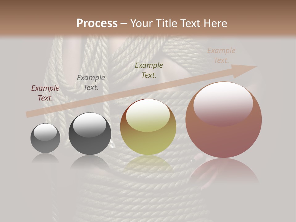 Defeated Bound Female PowerPoint Template