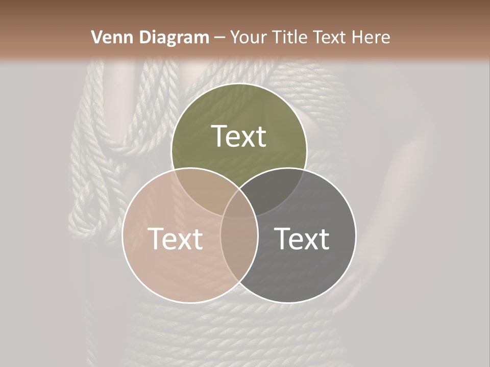 Defeated Bound Female PowerPoint Template