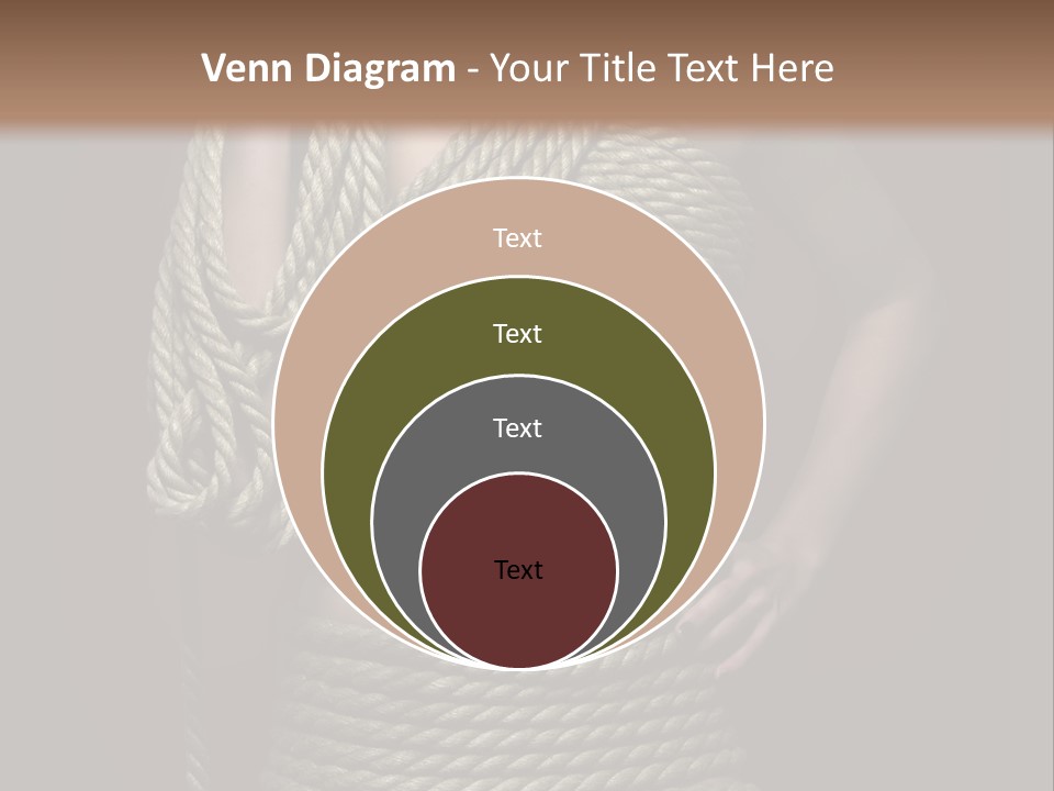 Defeated Bound Female PowerPoint Template