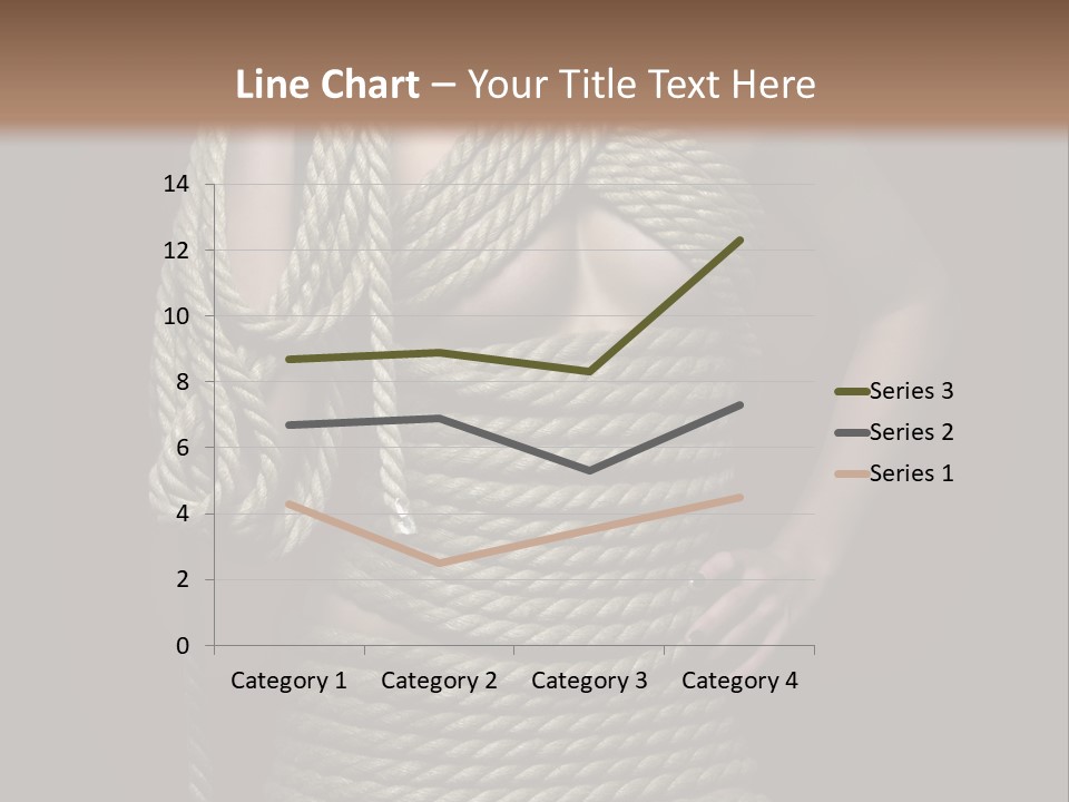Defeated Bound Female PowerPoint Template