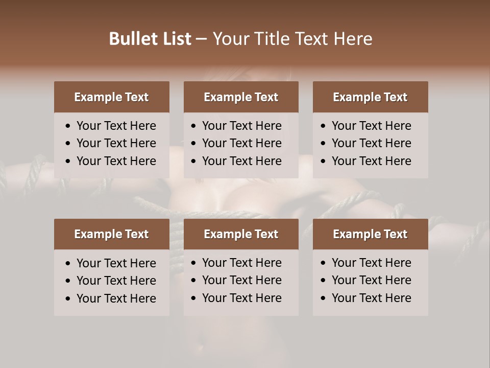 Fetish Y Artistic PowerPoint Template
