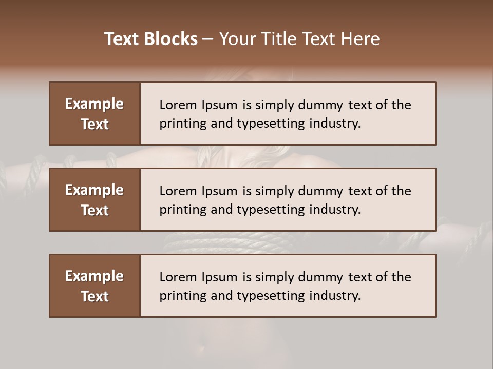 Fetish Y Artistic PowerPoint Template